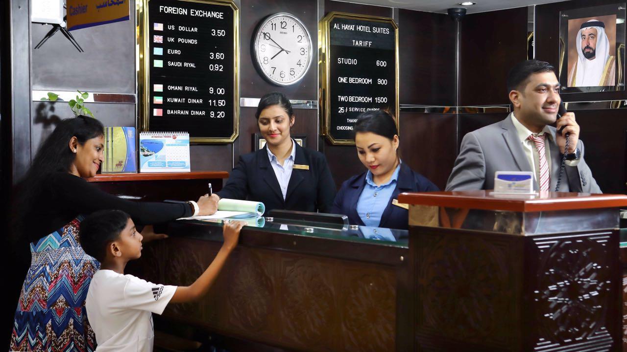 Al Hayat Hotel Suites Sharjah Eksteriør bilde